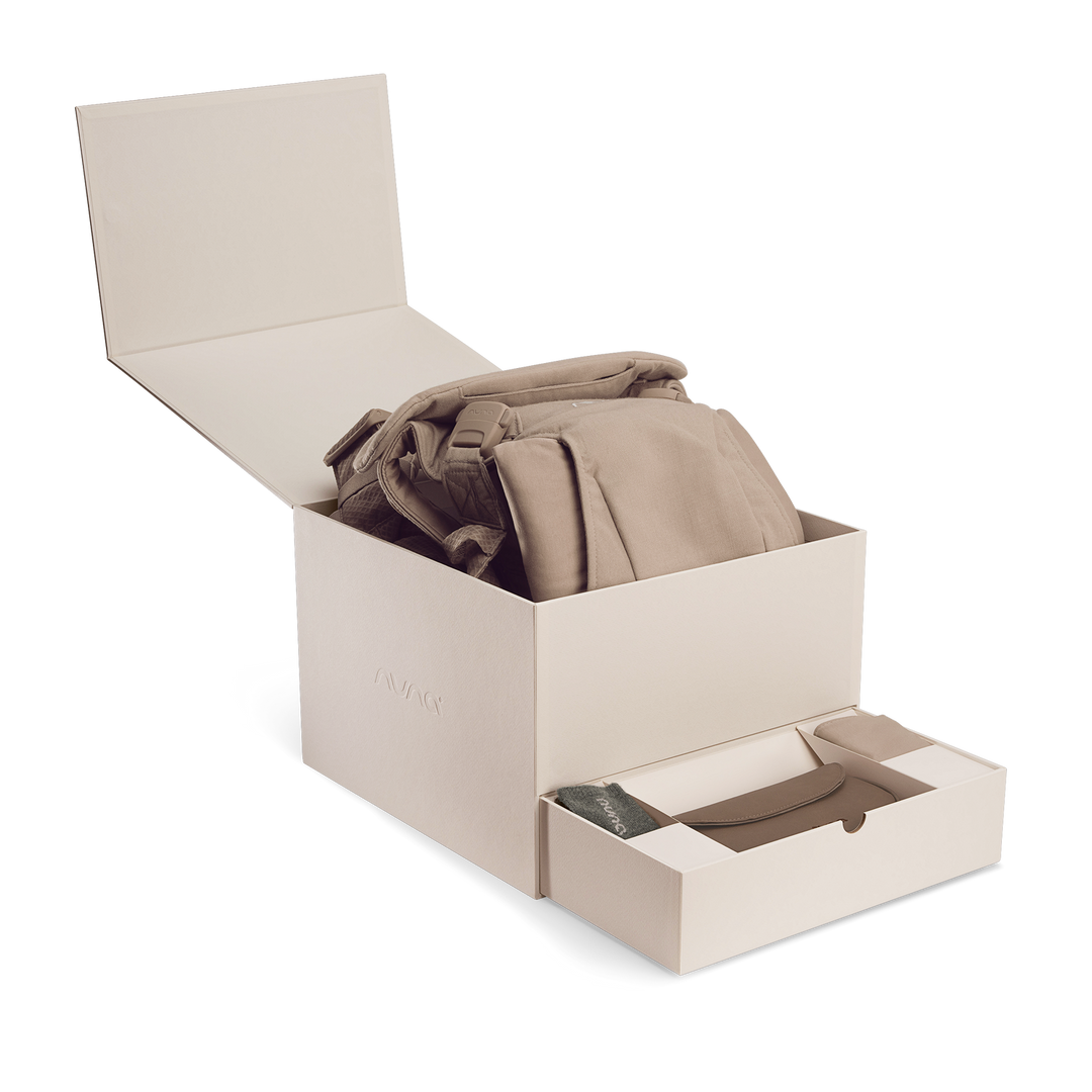 Nuna CUDL Luxe Cashmere Carrier - Pearl