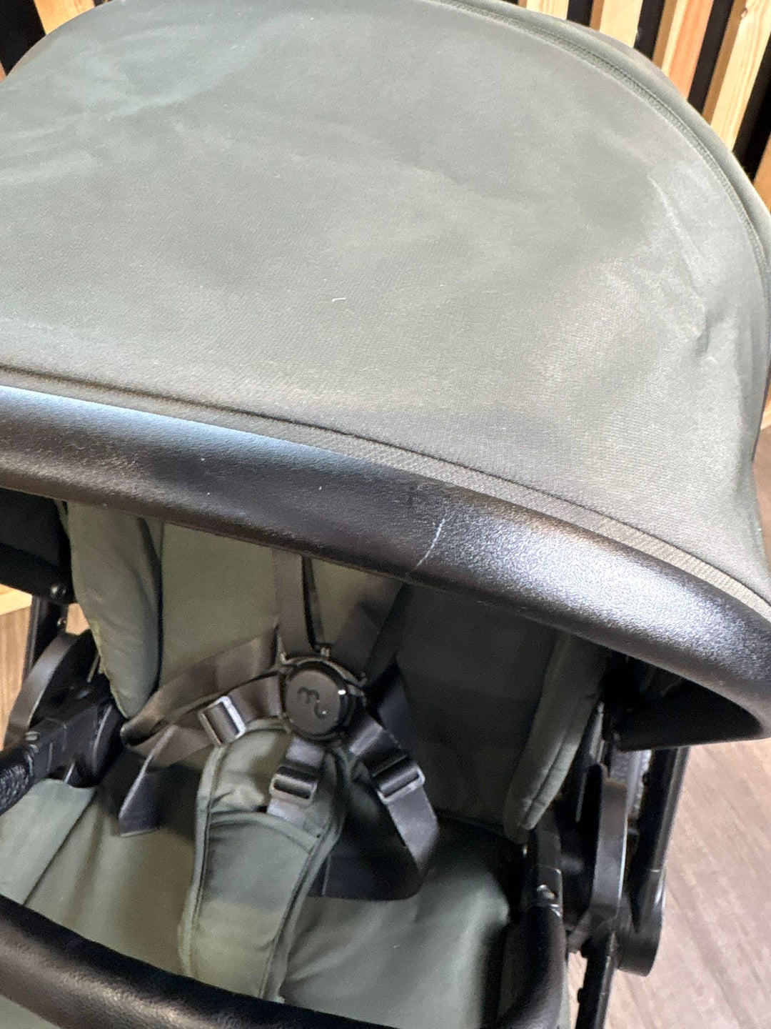 PRE LOVED My Babiie MB450i Travel System - Forest Green