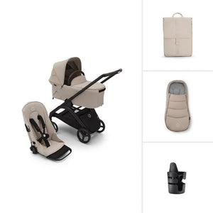 Bugaboo Dragonfly Essential Bundle - Desert Taupe