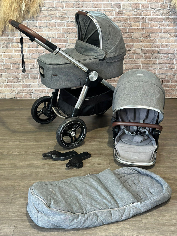 PRE LOVED Mamas & Papas Ocarro Travel System - Grey Mist