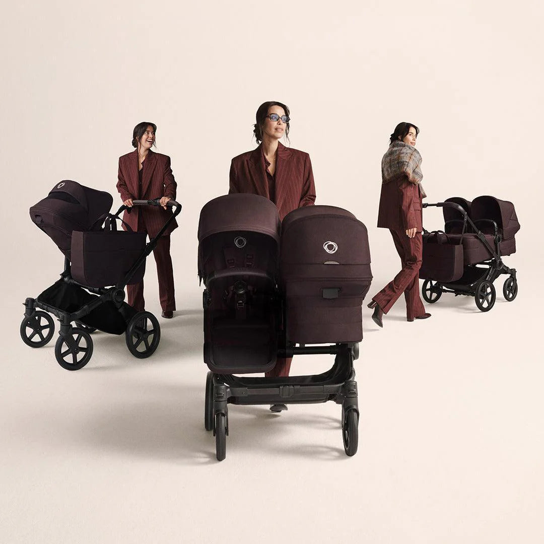 Bugaboo Donkey 6 Twin Stroller - Heritage Black
