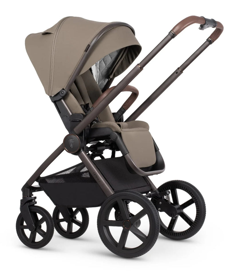 Venicci Upline2 Pushchair, Carrycot + Accessories Travel System Bundle - Special Edition Powder
