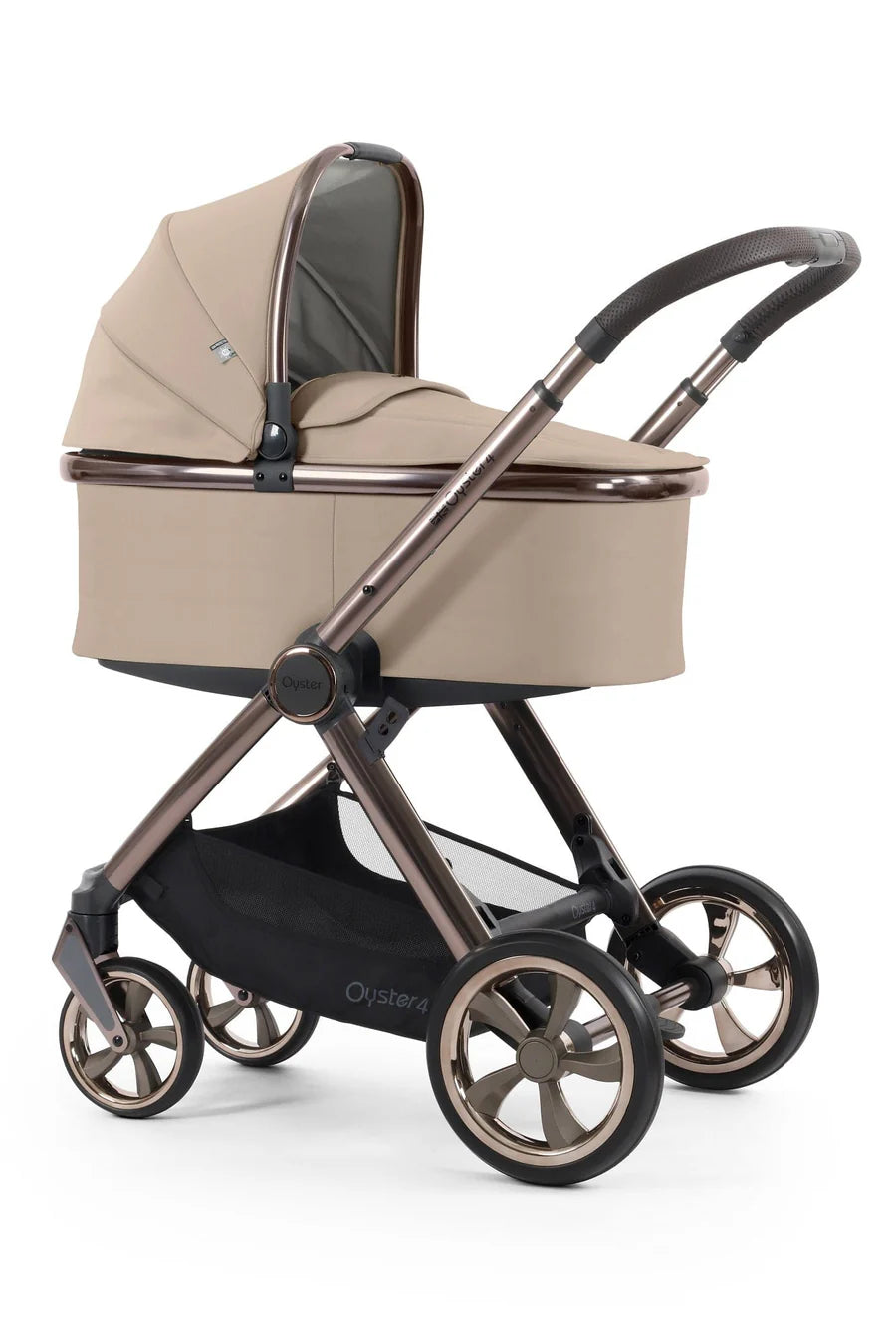 Oyster4 Luxury Travel System Bundle Inc Capsule 360 Car Seat - Fawn
