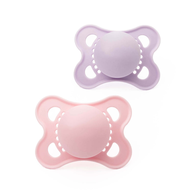 MAM Original Soothers 0-6 Months 2 Pack - Plain Lilac