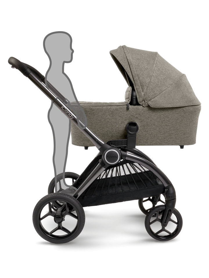 EX DISPLAY iCandy Core Light Moss Travel System Bundle