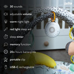 Zello Portable Pro White Noise Machine & Night Light