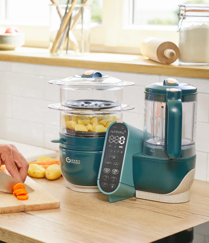 Babymoov Nutribaby+ 6in1 Food Prep Maker Opal Green