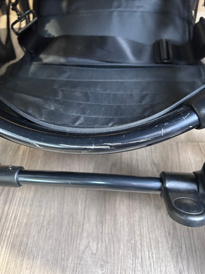 PRE LOVED iCandy Peach 6 Travel System - Dark Grey Twill