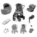 Inglesina Aptica Quattro 4in1 Travel System - Crystal Grey (2026 Model)