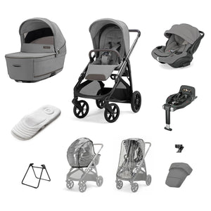 Inglesina Aptica Quattro 4in1 Travel System - Crystal Grey (2026 Model)