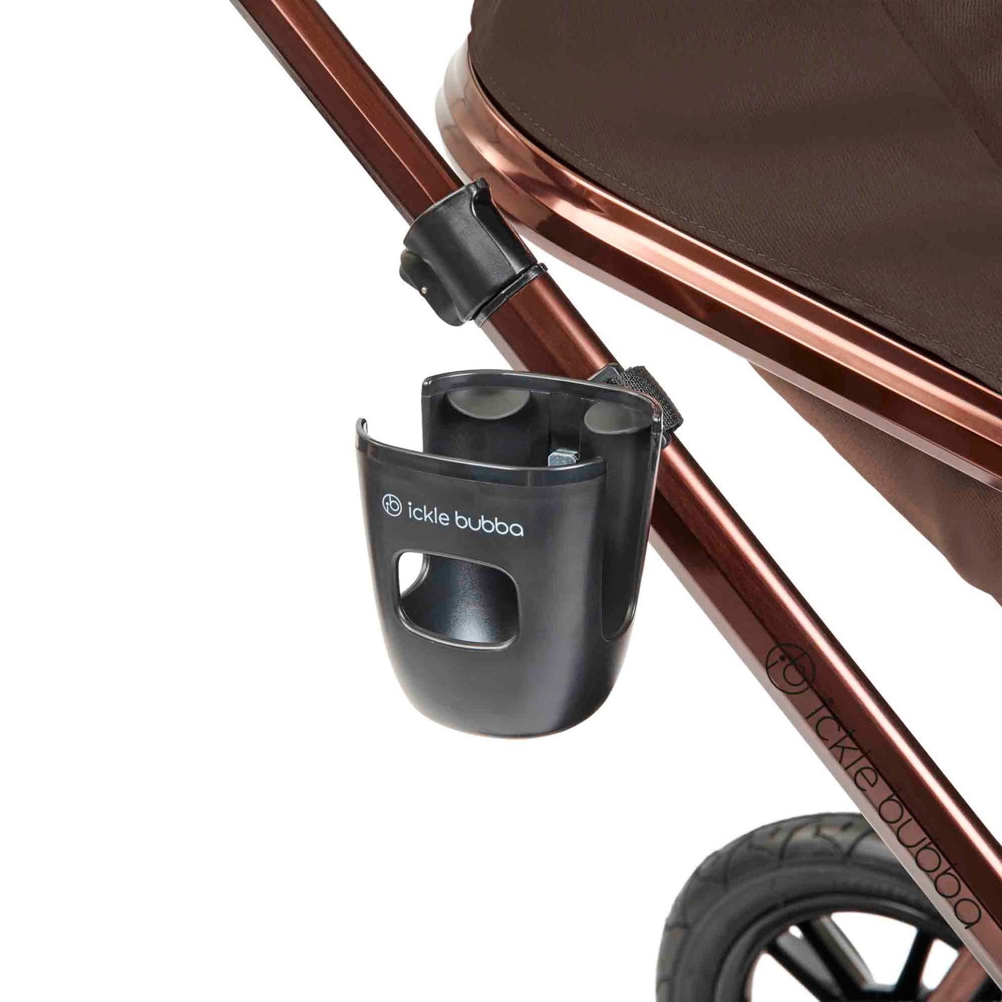 Ickle Bubba Stomp Luxe Elements Edition 17 Piece Bundle Inc Bubba Crib - Chestnut