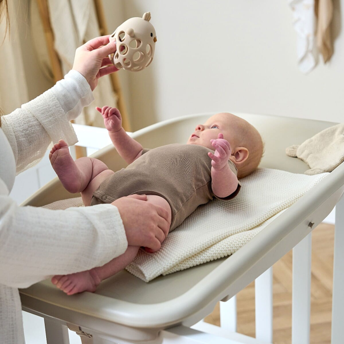 Tutti Bambini Cushi Baby Changing Mat - Mushroom