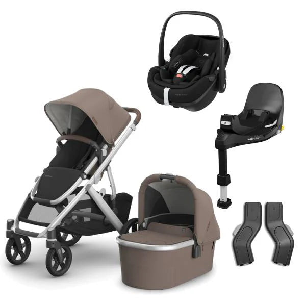 Uppababy Vista V3 Pushchair with Pebble 360 Pro2 & Base - Theo