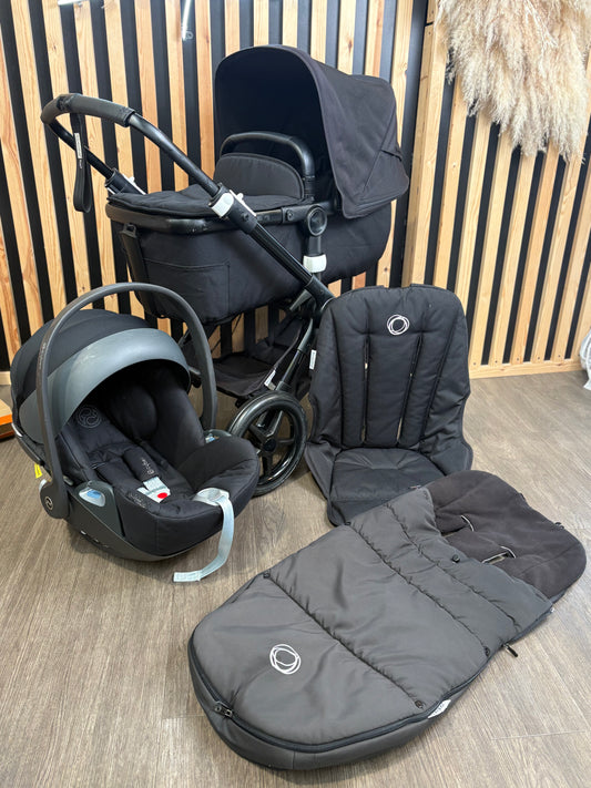 PRE LOVED Bugaboo Fox2 Travel System - Black