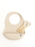 Cheeky Chompers Bamboo Weaning Set - Sand