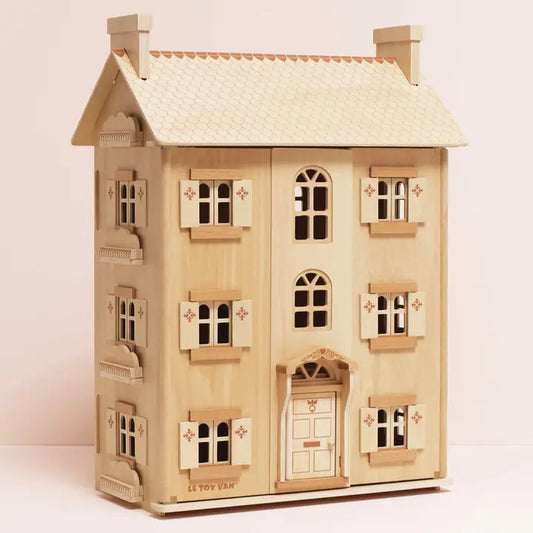 Le Toy Van The Grand Natural Wood Dolls House