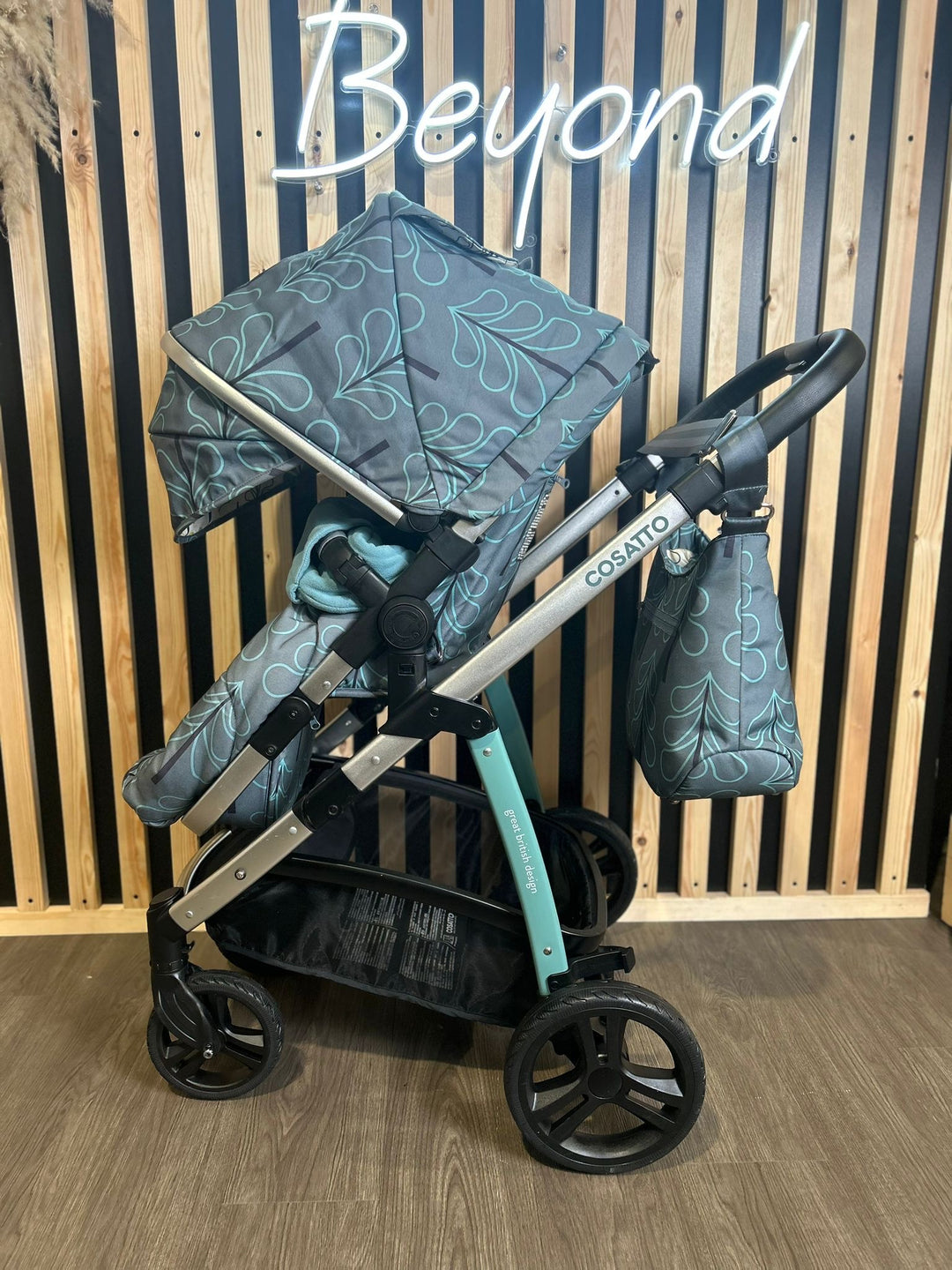 PRE LOVED Cosatto Wow Travel System - Fjord