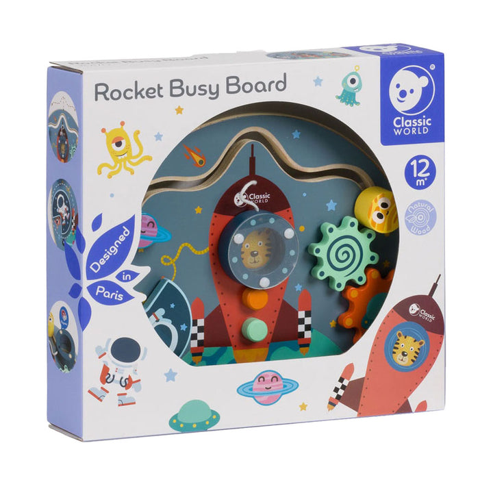 Classic World Busy Board - Rocket