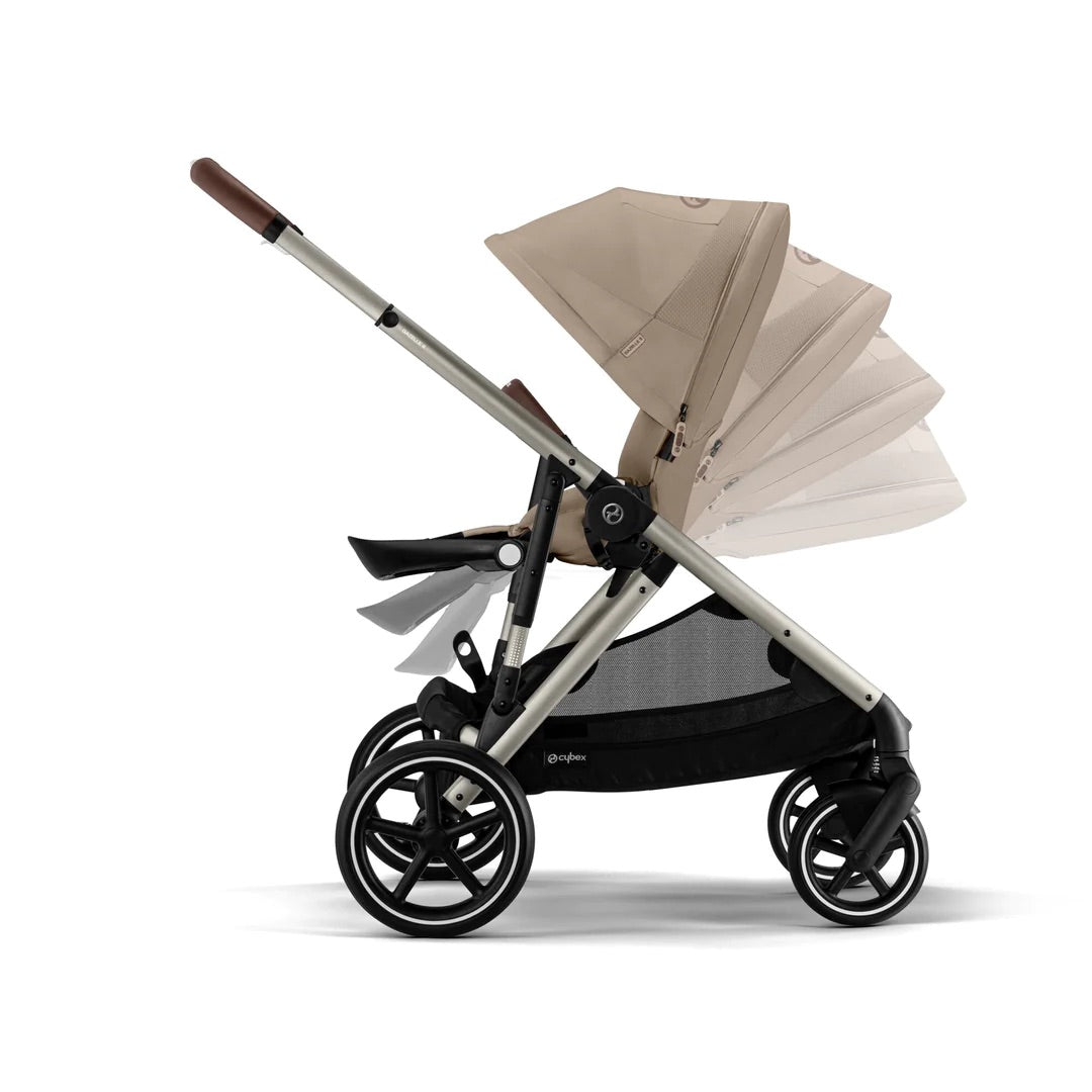 Cybex Gazelle S Stroller + Carrycot - Almond Beige