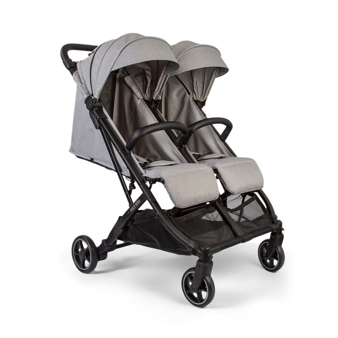 Red Kite Push Me Dubl Twin Stroller - Grey (NEW 2024)