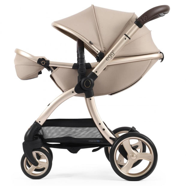 Egg 3 Stroller & Carrycot - Feather