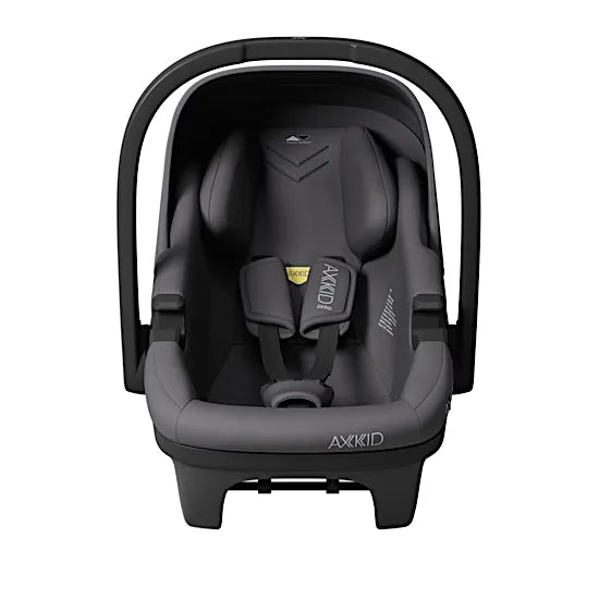 Axkid Zero Pro Infant Car Seat + Rotating Isofix Base - Arctic Mist Grey
