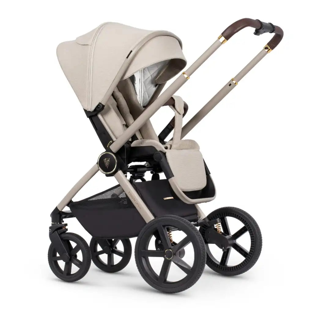 Venicci Tinum Upline Parent & World Facing Pushchair + Accessories - Stone Beige