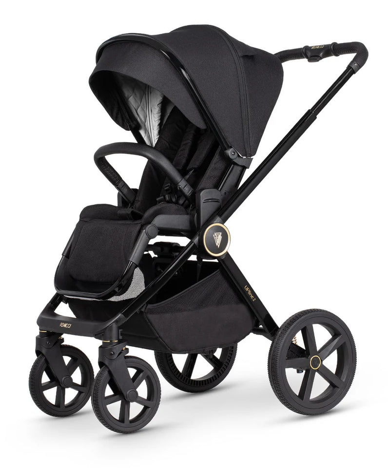 Venicci Upline2 4in1 Travel System Inc 360 Base - All Black