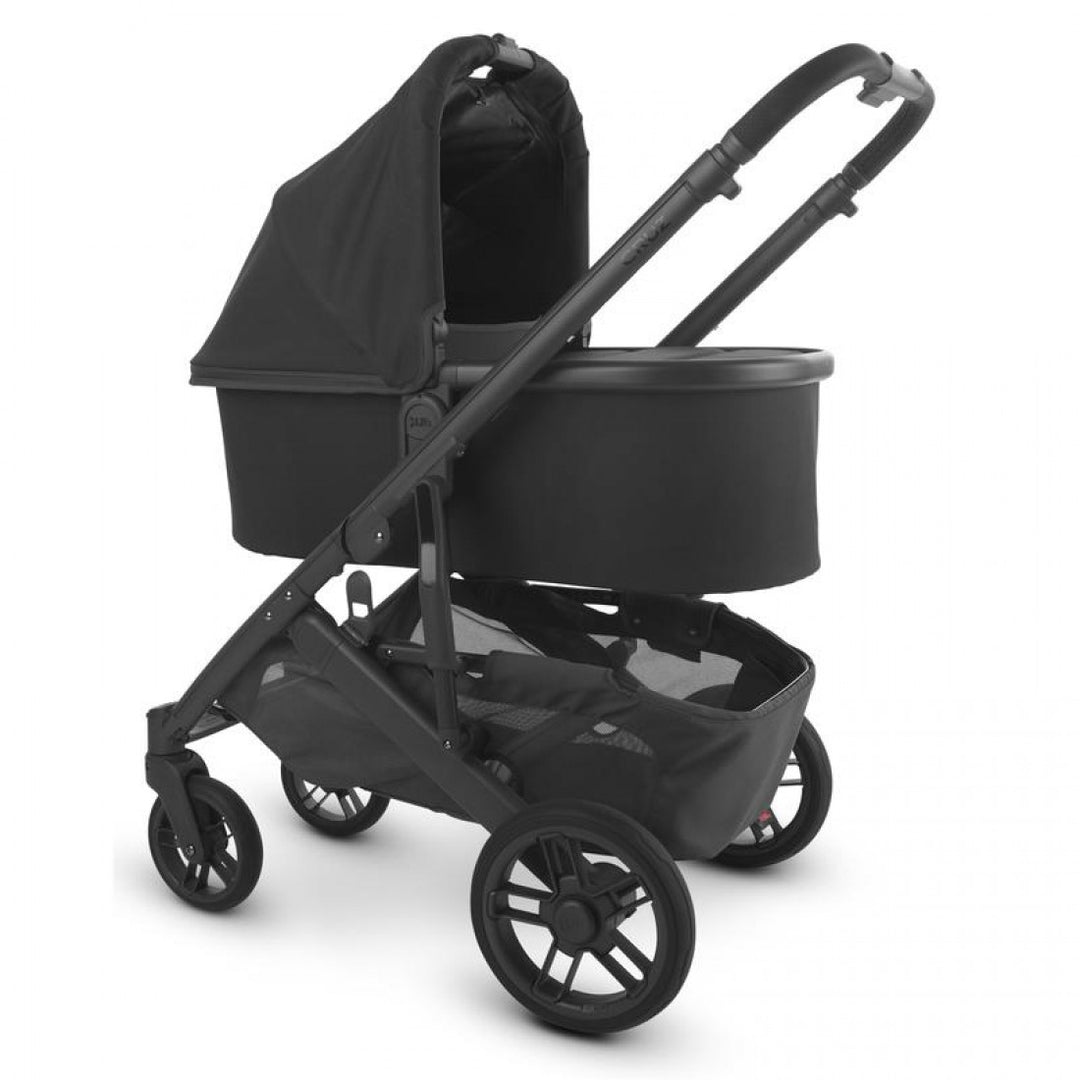 Uppababy Cruz V2 Pushchair + Carrycot + Mesa + Base i-Size Travel System - Jake Black