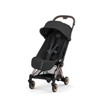 Cybex COŸA Comfort + Foldable Carrycot Rose Gold - Sepia Black (2026 Model)