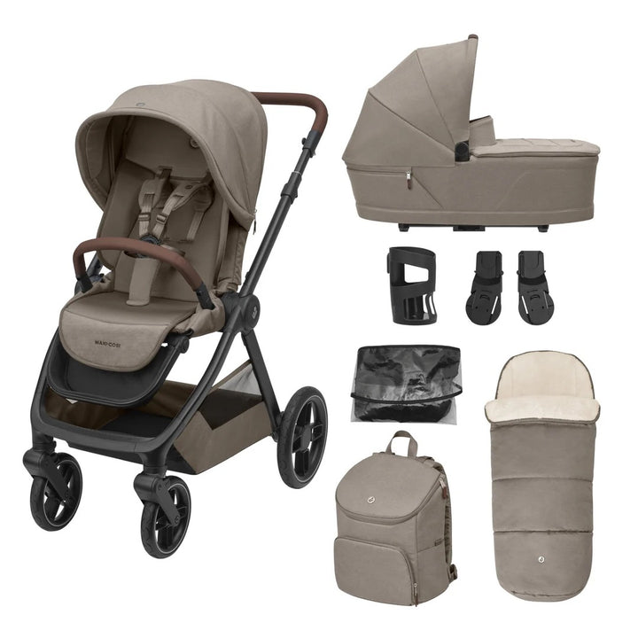 Maxi-Cosi Oxford 7 Piece Essential Bundle - Twillic Truffle