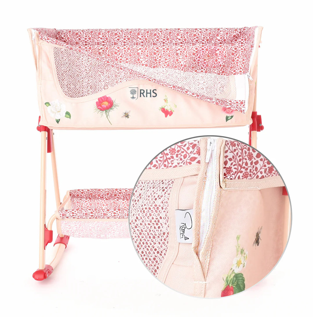 Roma RHS Flora Dolls Bedside Crib - Flora