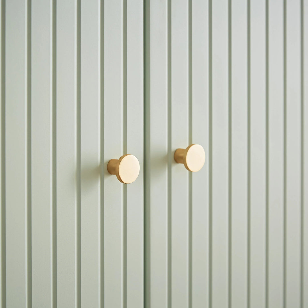 CuddleCo Remi 3 Piece Nursery Furniture Set - Oak & Green