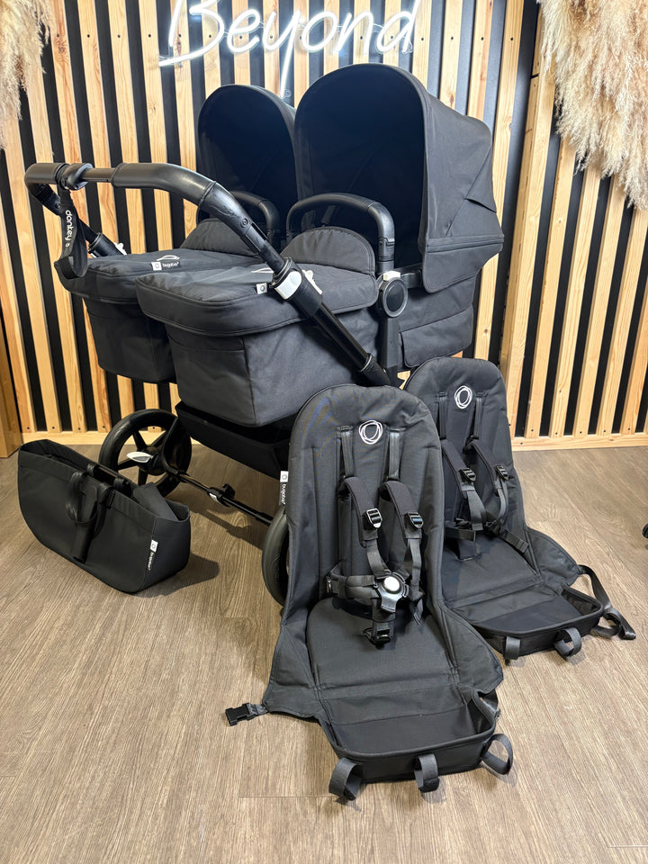 PRE LOVED Bugaboo Donkey5 Twin Bundle - Midnight Black