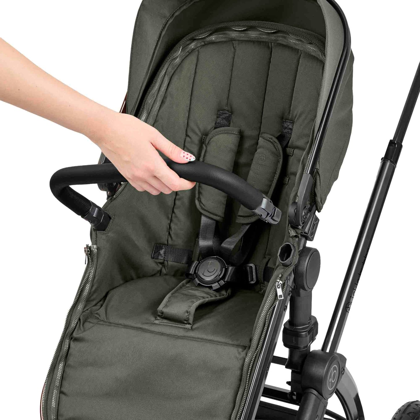 Ickle Bubba Stomp Luxe Elements Edition 17 Piece Bundle Inc Bubba Crib - Forest