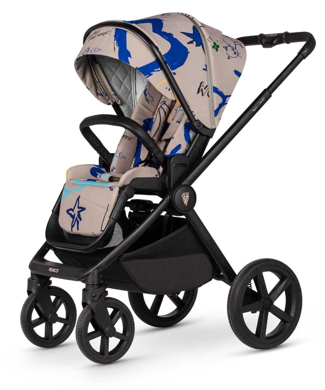 Venicci Upline2 4in1 Travel System Inc 360 Base - Special Edition Draft Beige