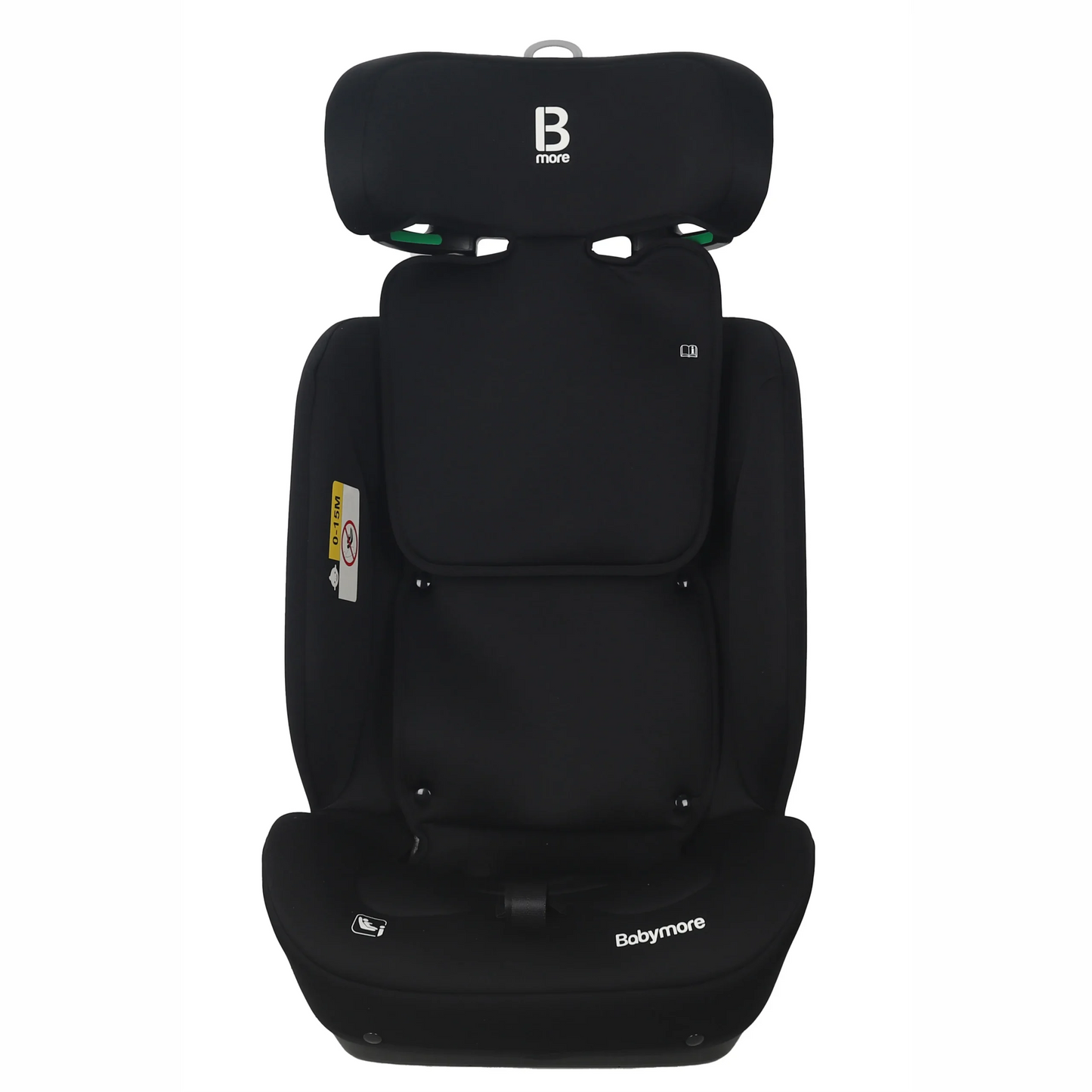 Babymore Hazel Car Seat i-Size 76-150cm 15 Months-12 Years - Black