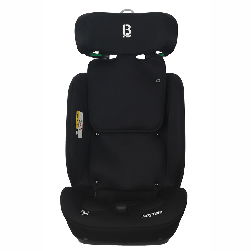 Babymore Hazel Car Seat i-Size 76-150cm 15 Months-12 Years - Black