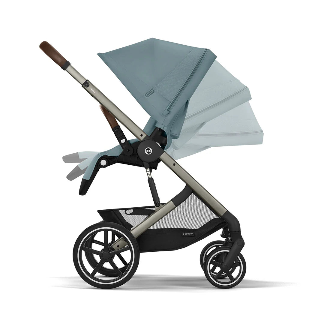 CYBEX Balios S Lux Pushchair - Stormy Blue/Taupe