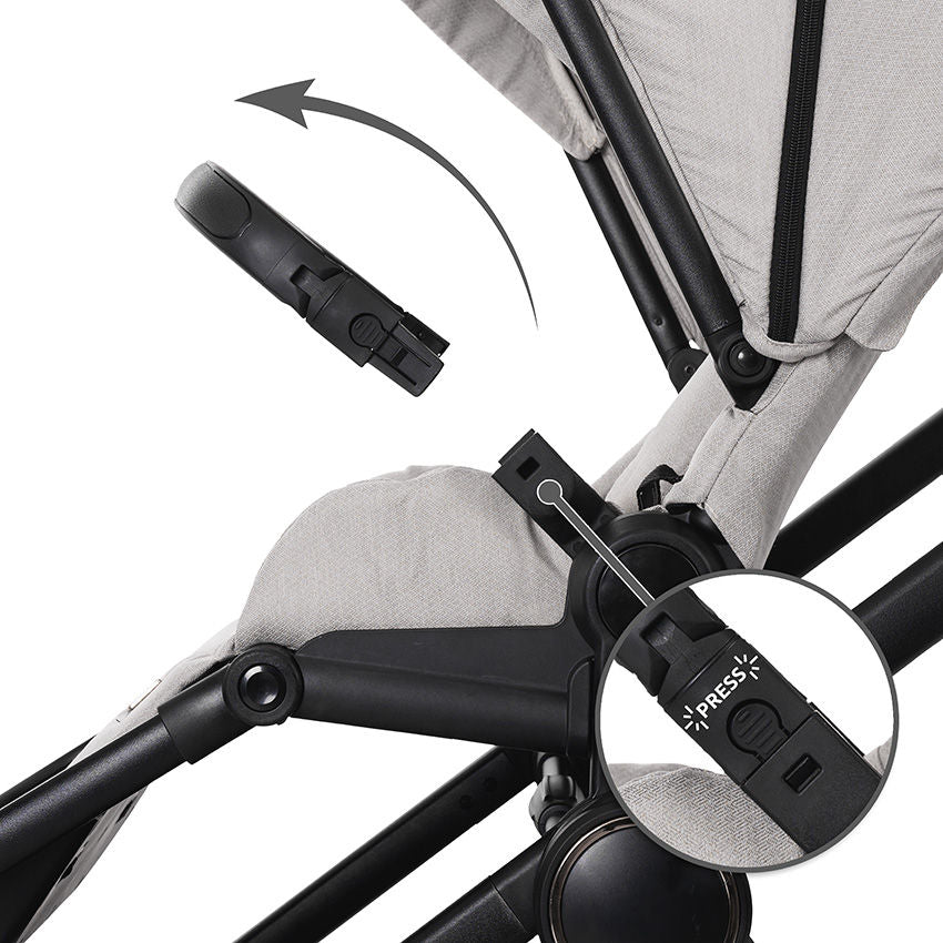 Lorelli Bianca 3 in 1 Travel System – Warm Beige