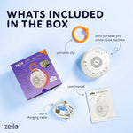 Zello Portable Pro White Noise Machine & Night Light