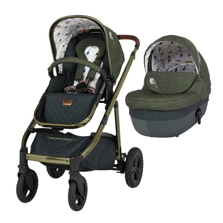 EX DISPLAY Cosatto Wow Continental Pram & Pushchair Bundle - Bureau