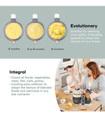 Babymoov Nutribaby(+) 6in1 Baby Food Maker - Grey