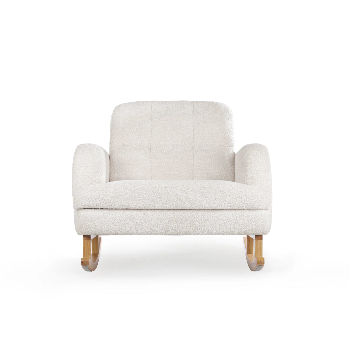 CuddleCo Etta Cuddle Nursing Chair & Foot stool - Boucle Off White
