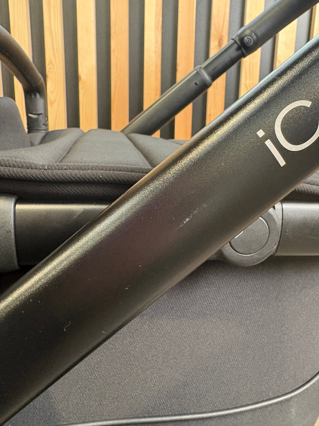 EX DISPLAY iCandy Peach 7 Travel System - Jet Black