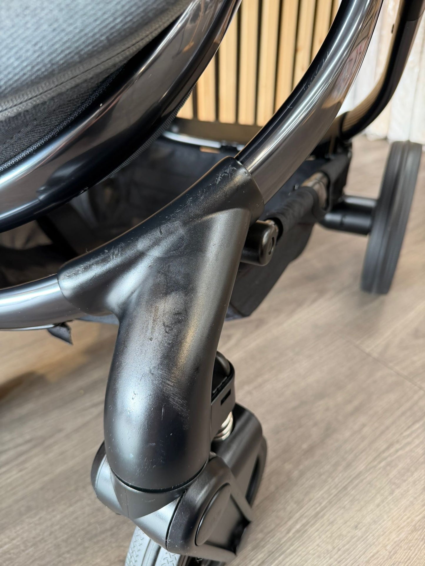 PRE LOVED iCandy Peach 7 Pram + Pushchair - Dark Grey