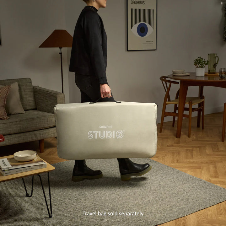 SnuzPod Studio Bedside Crib - Cashmere (Vienna)