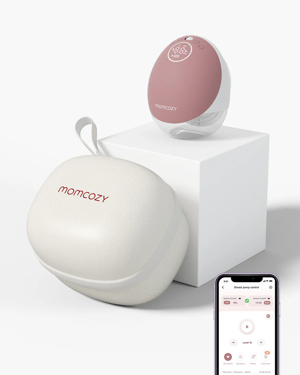 Momcozy M9 Single Hands Free Breast Pump