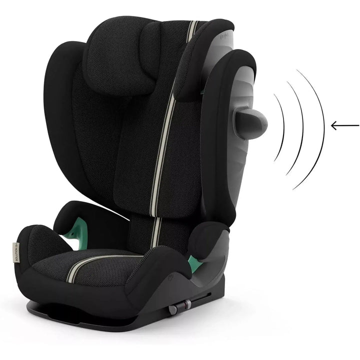 Cybex Solution G i-Fix Plus Car Seat - Moon Black