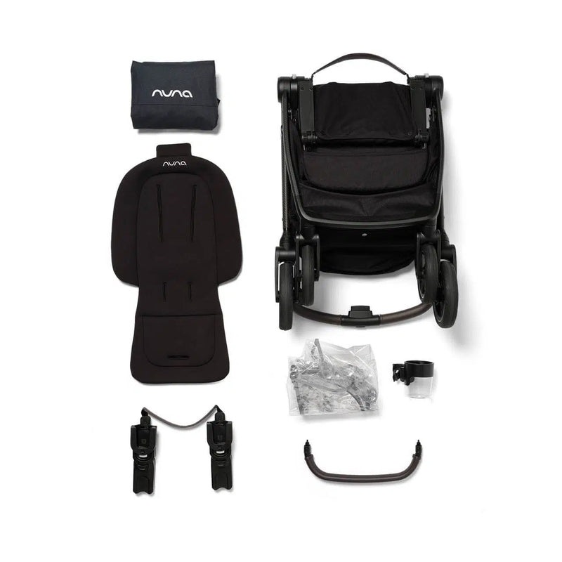 Nuna SWIV Stroller & LYTL Carrycot - Caviar